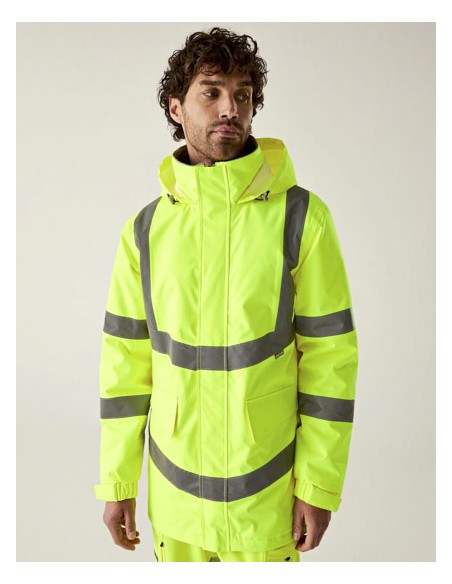 REG-TRW600-Hi-Vis Pro Contract Dover Parka Jacket 2